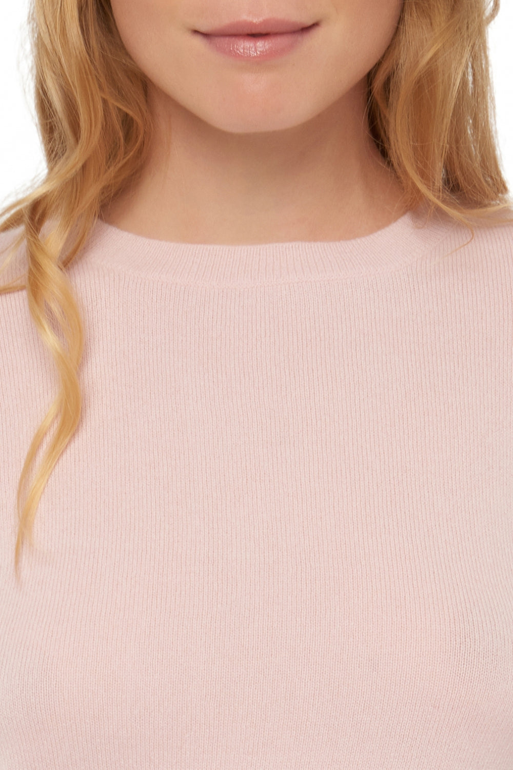 Raison in cashmere donna - Vista 1 - rosa pallido - Mahogany