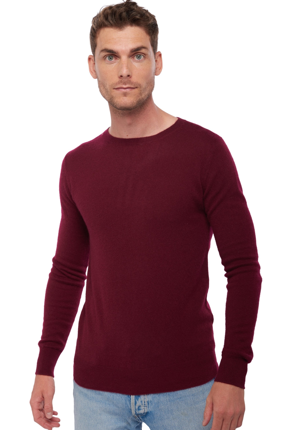 Tao in cashmere uomo - burgundy - Mahogany