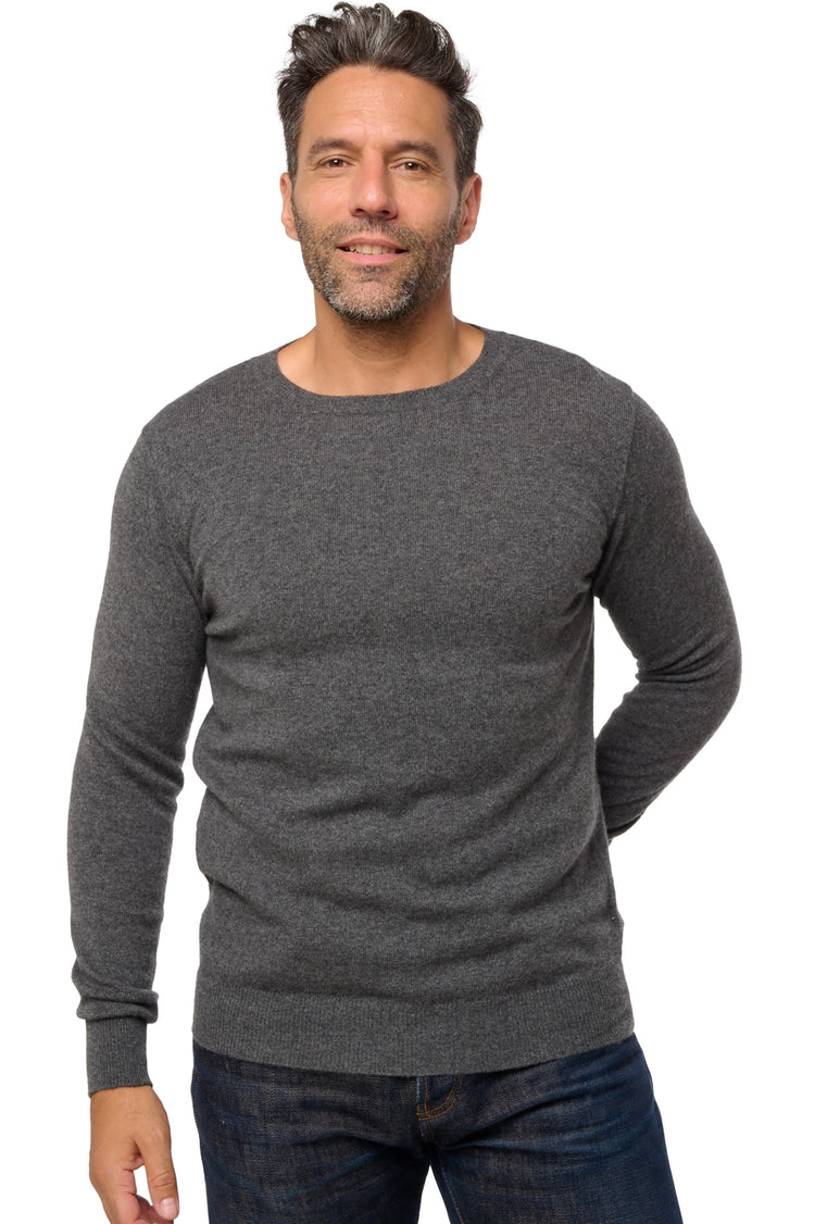 Tao in cashmere uomo - dark grey - Mahogany