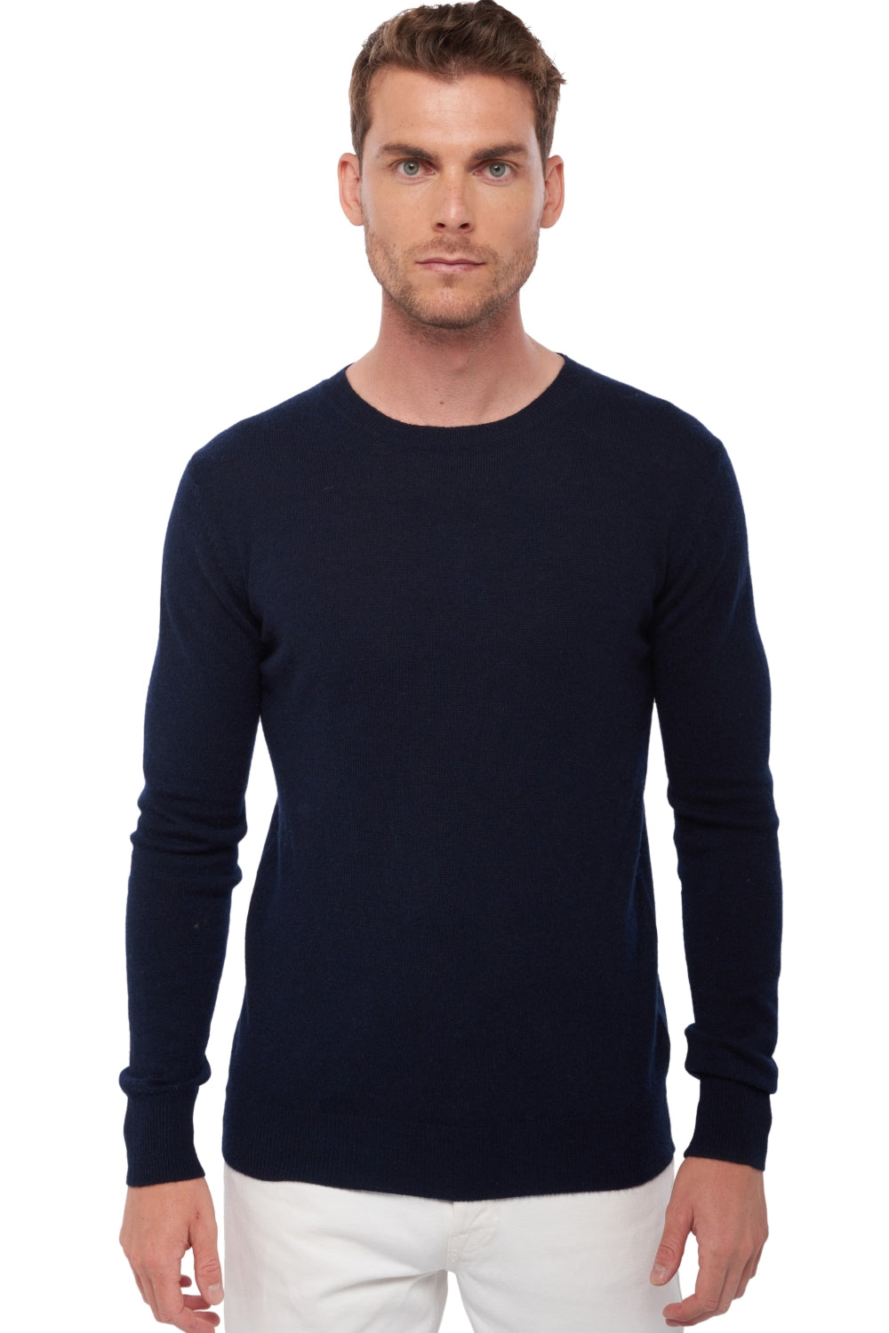 Tao in cashmere uomo - blu marino scuro - Mahogany