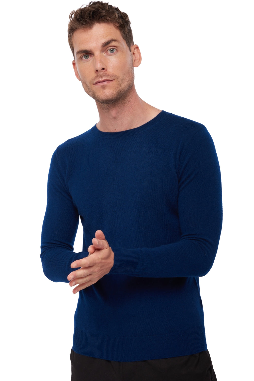 Tao in cashmere uomo - midnight - Mahogany