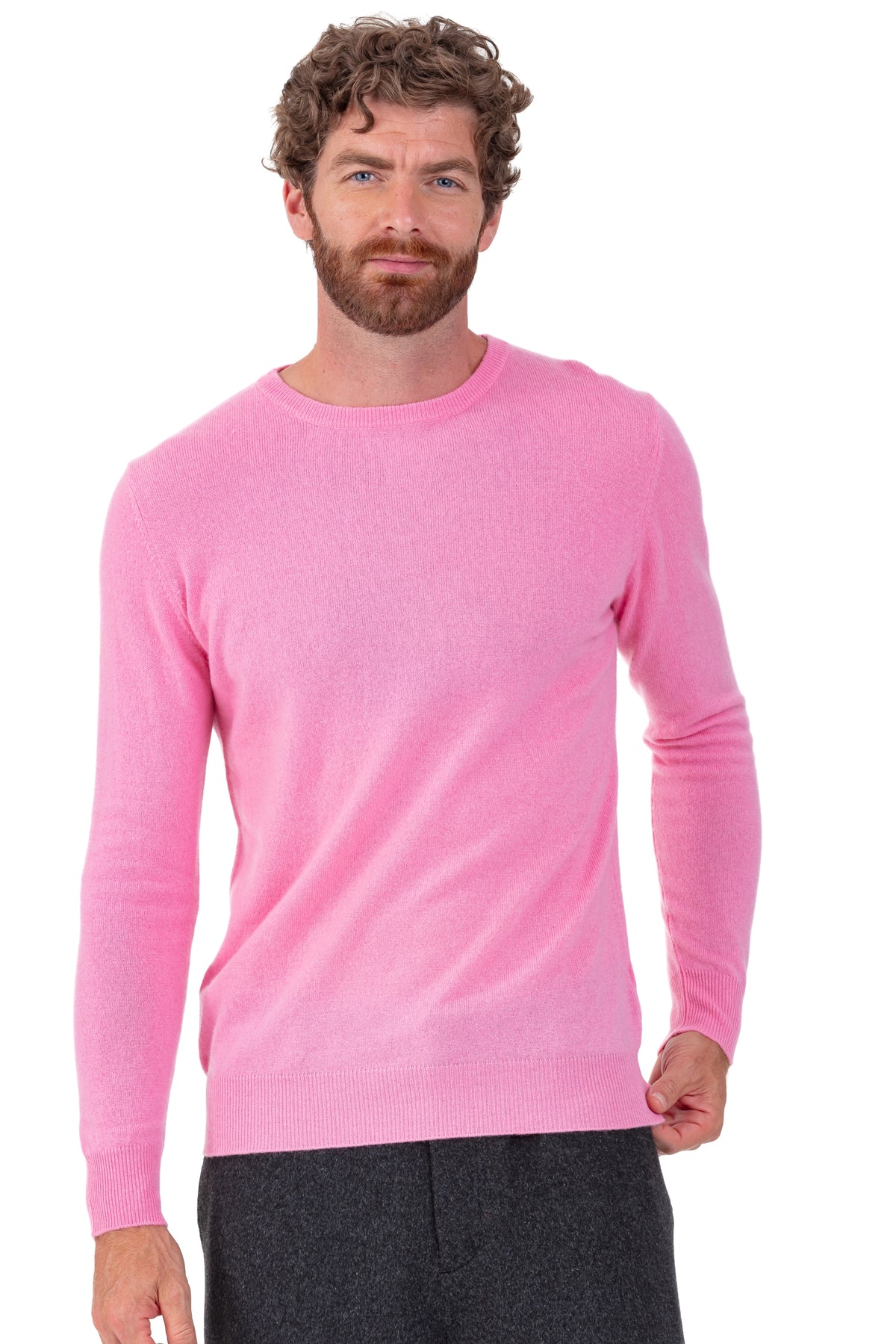 Tao in cashmere uomo - strawberry ice - Mahogany