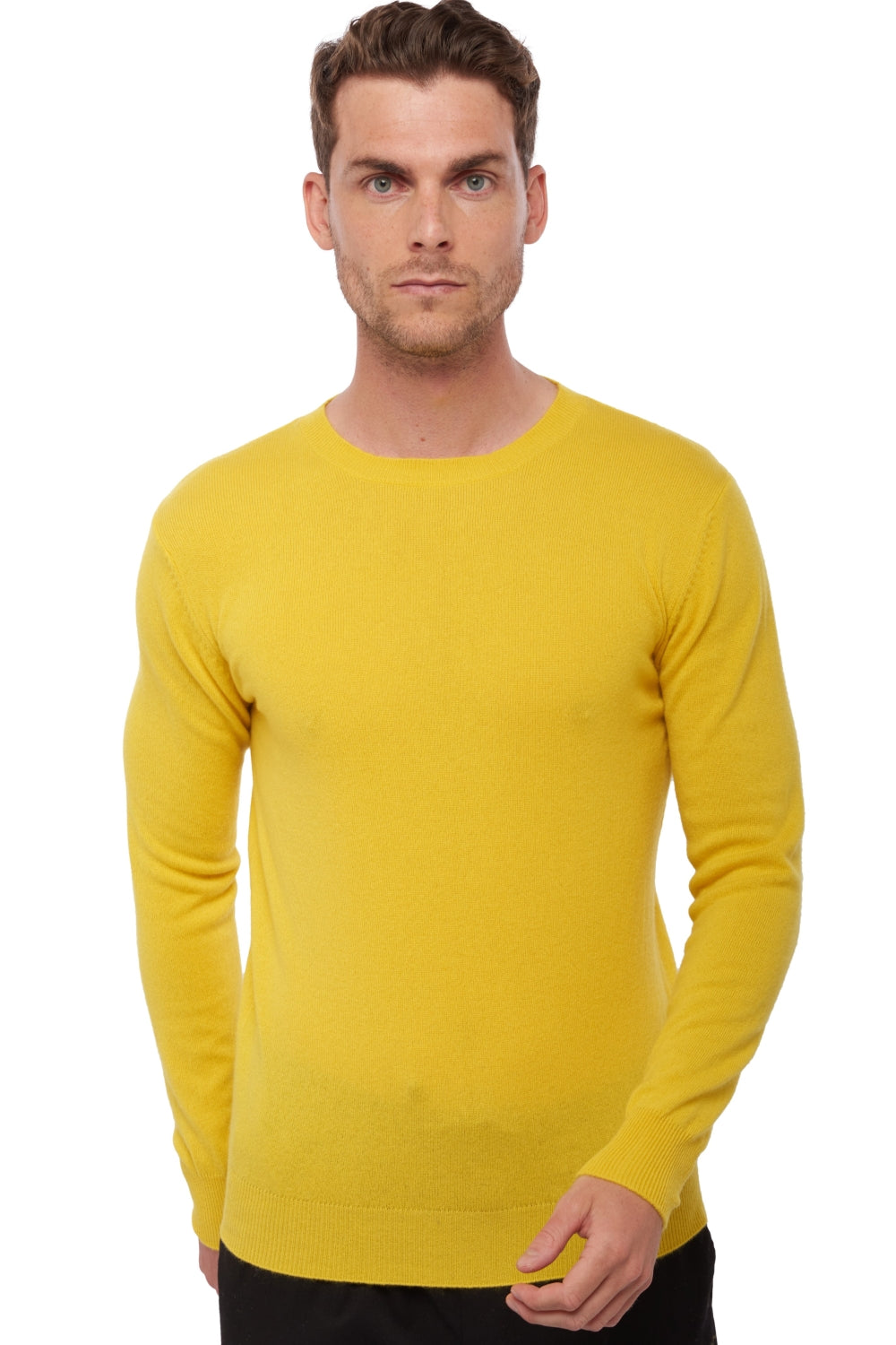 Tao in cashmere uomo - sunny yellow - Mahogany