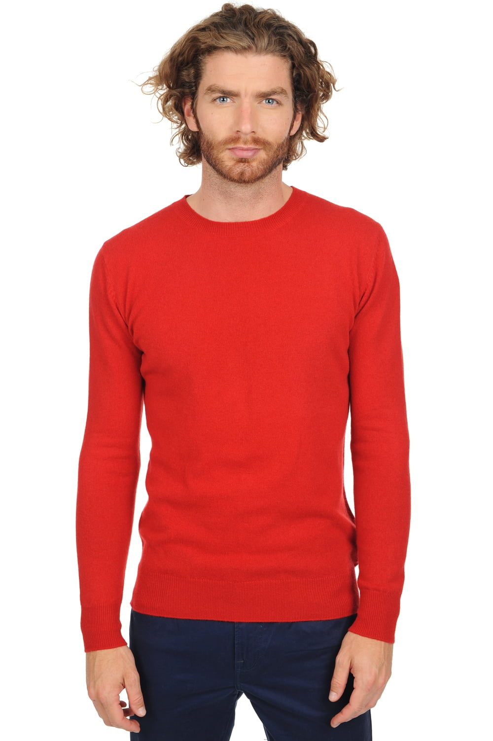 Tao in cashmere uomo - ultra red - Mahogany