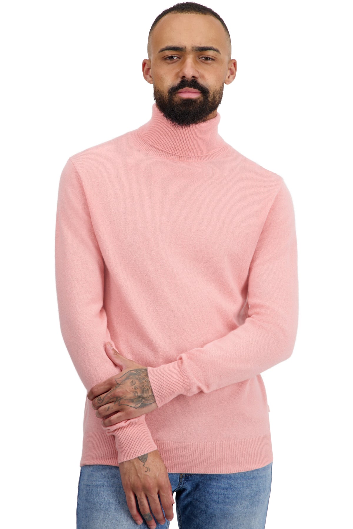 Tarry in cashmere uomo - tea rose - Mahogany