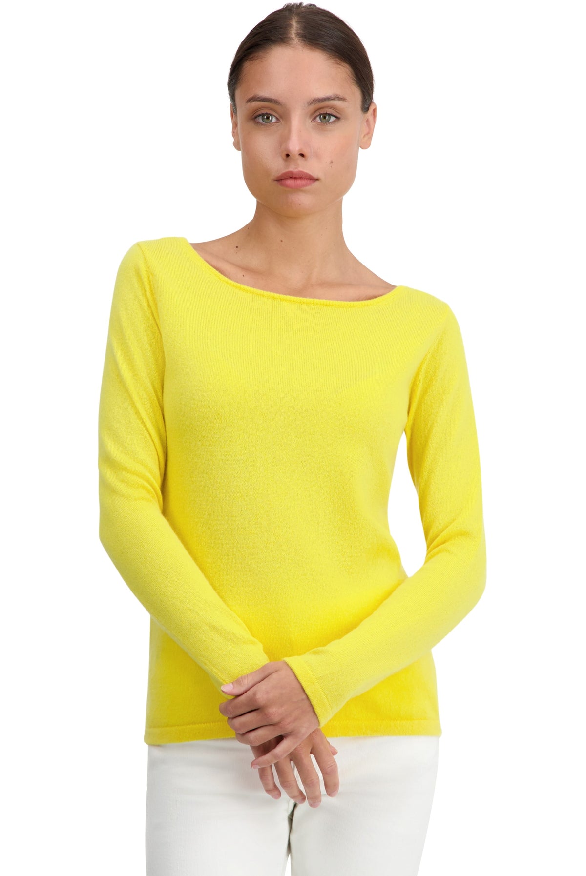 Tennessy in cashmere donna - daffodil - Mahogany