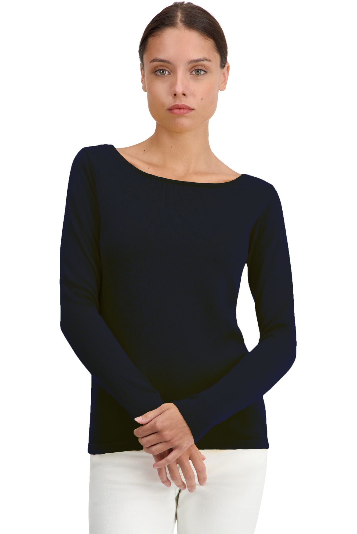 Tennessy in cashmere donna - marine foncé - Mahogany