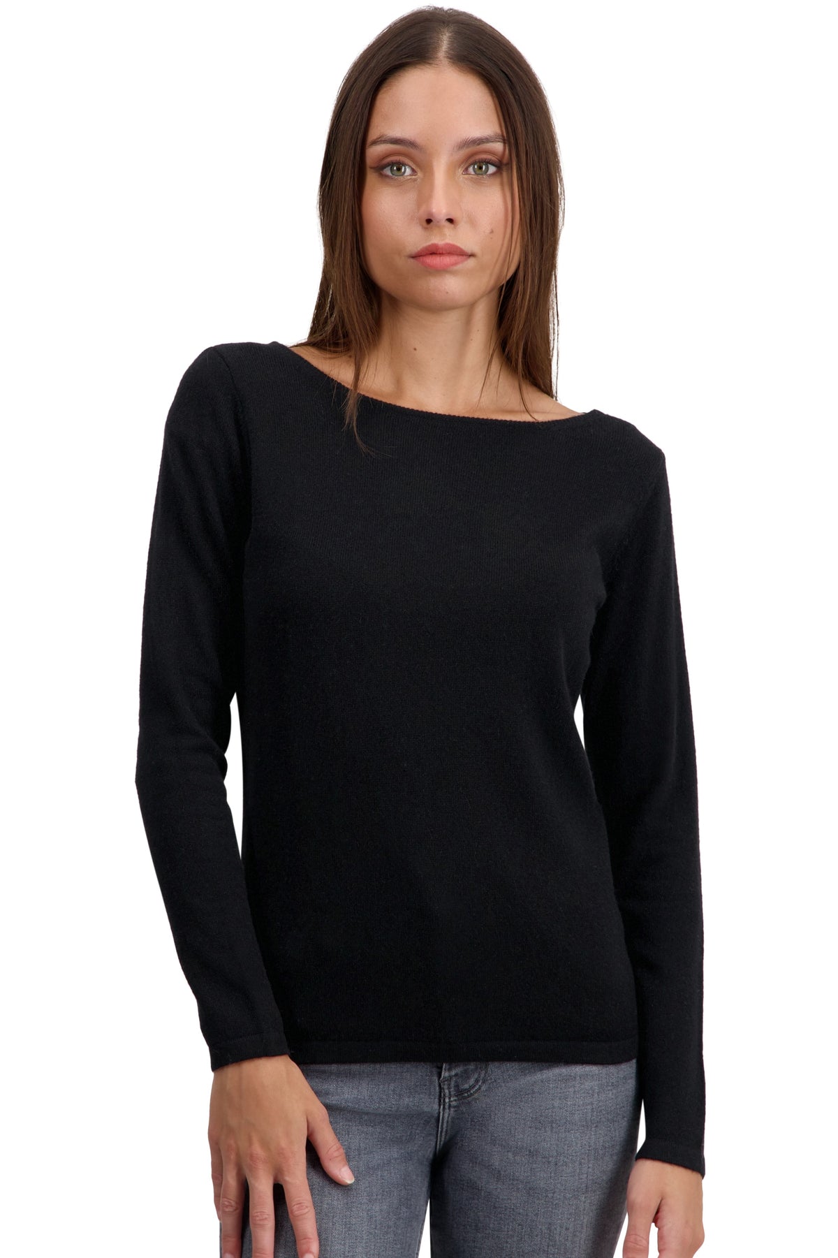 Tennessy in cashmere donna - noir - Mahogany