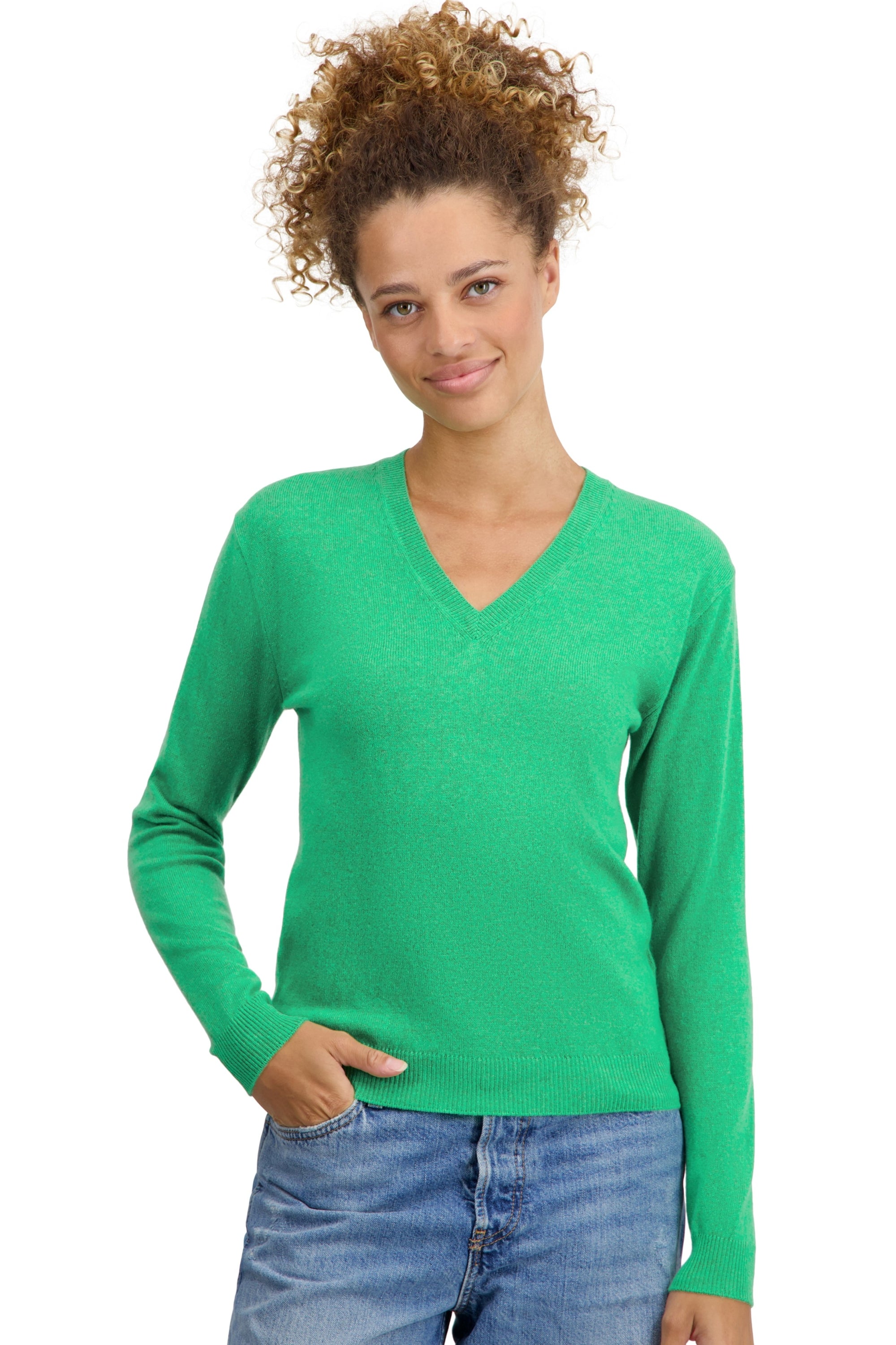 Tessa in cashmere donna - midori - Mahogany