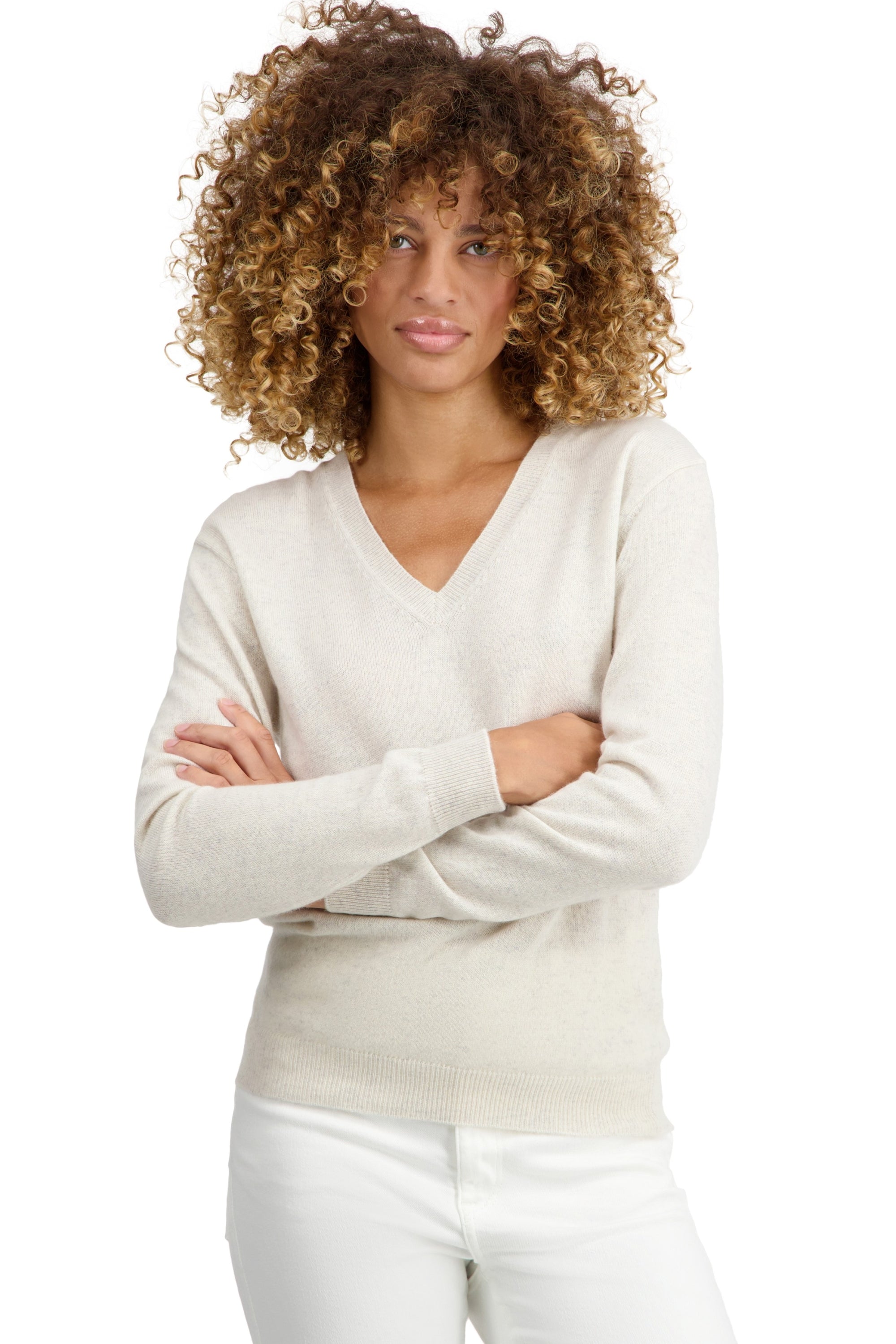 Tessa in cashmere donna - phantom - Mahogany
