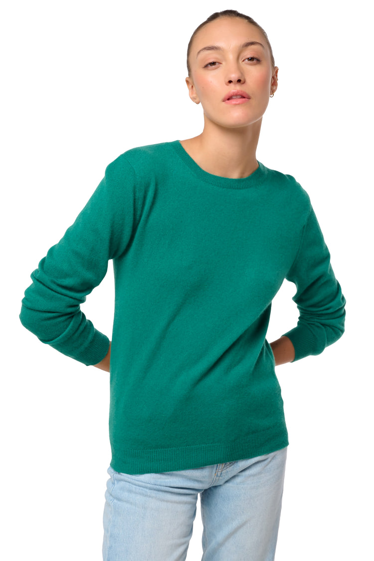 Thalia in cashmere donna - Vista 1 - botanical - Mahogany
