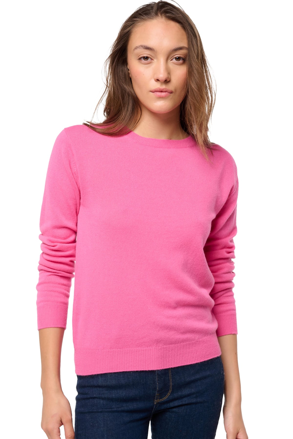 Thalia in cashmere donna - flashy rose - Mahogany