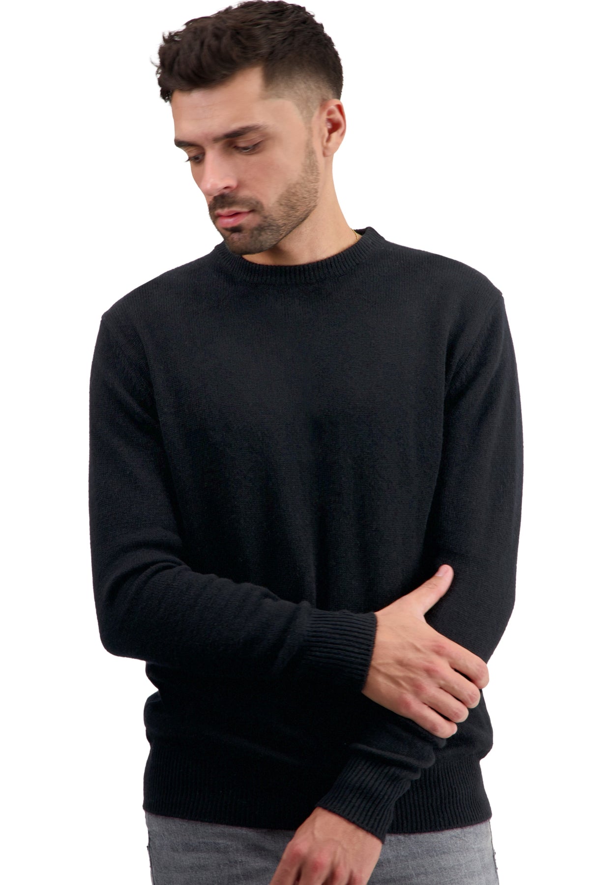 Touraine in cashmere uomo - nero - Mahogany