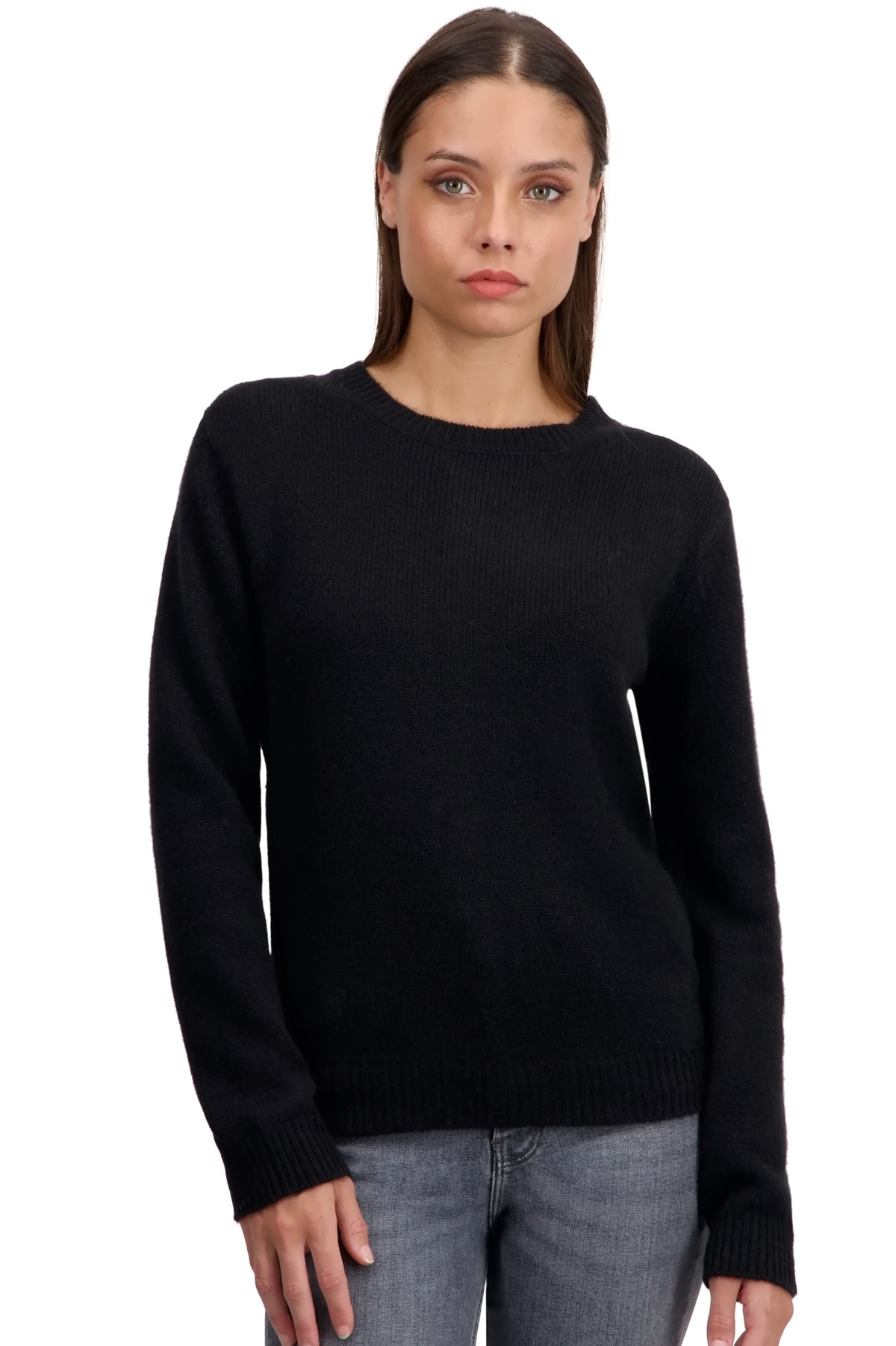 Tyrol in cashmere donna - nero - Mahogany
