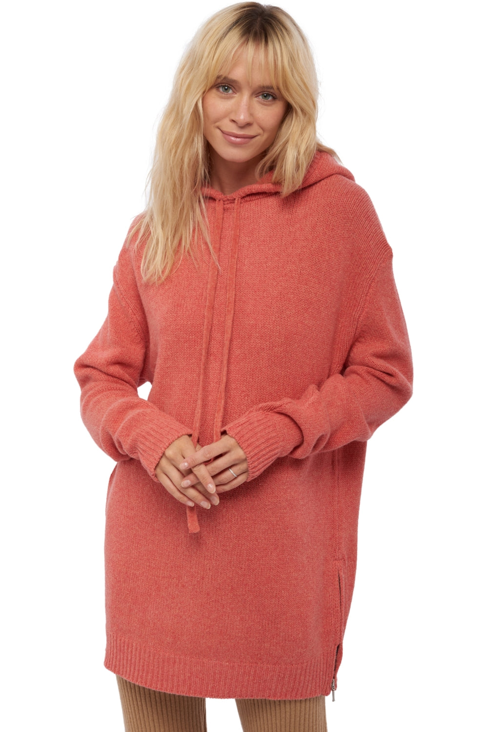 Veria in yak donna - tender peach - Mahogany