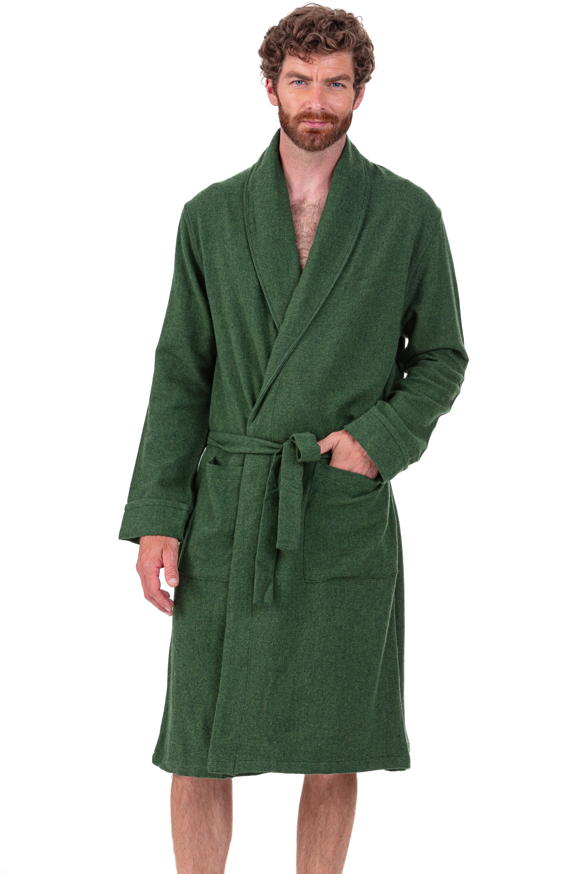 Working in cashmere uomo - cedar - Mahogany