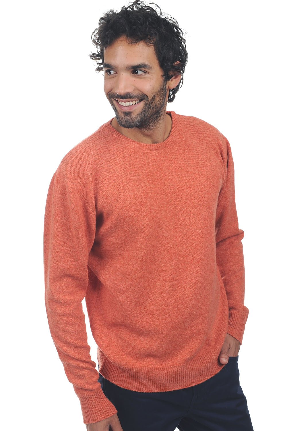 YakNestor in yak uomo - tender peach - Mahogany