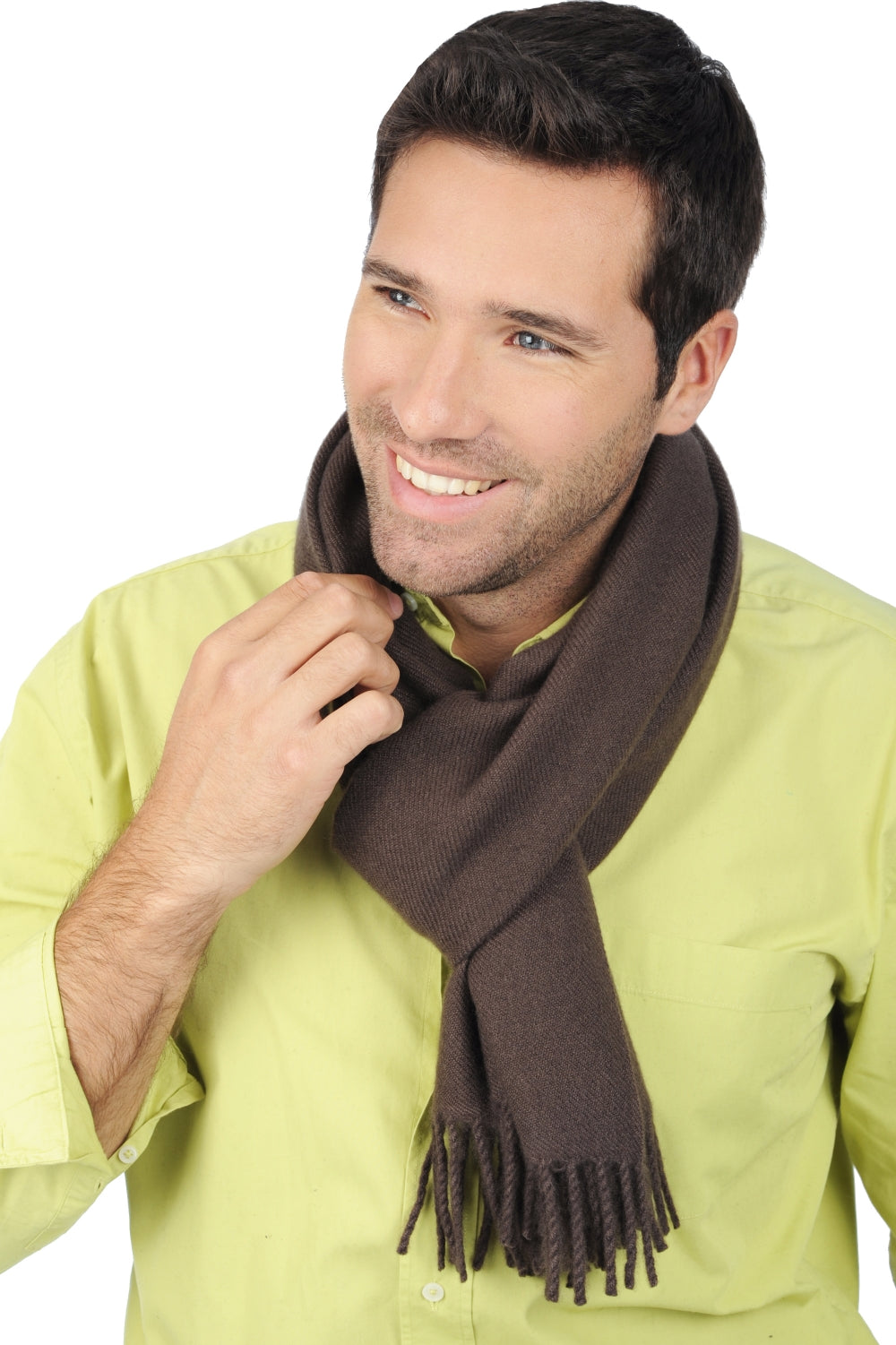 Zak170 in cashmere misto - brownies - Mahogany