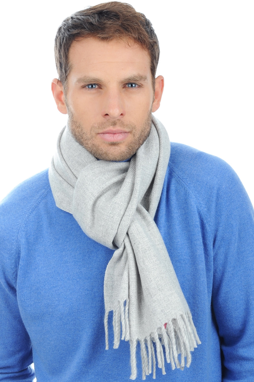 Zak170 in cashmere misto - flanella chiné - Mahogany