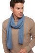  accessori sciarpe foulard woolozone blu jeans chine 160 x 30 cm