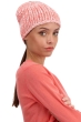 Cashmere accessori berretti tchoopy natural ecru rosa pallido peach 26 x 23 cm