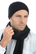 Cashmere accessori berretti ted nero 24 5 x 16 5 cm