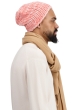 Cashmere accessori berretti teheran natural ecru rosa pallido peach 26 x 23 cm