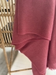 Cashmere accessori cocooning toodoo plain l 220 x 220 rosa amaranto 220x220cm