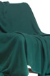 Cashmere accessori cocooning toodoo plain l 220 x 220 verde foresta 220x220cm