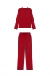 Cashmere accessori loan rosso rubino 2xl