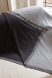 Cashmere accessori novita fougere 130 x 190 grigio chine grigio antracite 130 x 190 cm