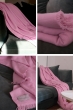 Cashmere accessori novita toodoo plain l 220 x 220 rosa confetto 220x220cm