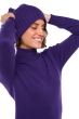 Cashmere accessori novita youpie deep purple 26 x 26 cm