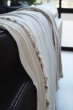 Cashmere accessori plaid fougere 130 x 190 ecru beige atemporale 130 x 190 cm
