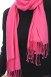 Cashmere accessori scialli diamant rosa molto intenso 201 cm x 71 cm