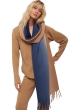 Cashmere accessori scialli vaasa cammello blu notte 200 x 70 cm
