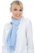 Cashmere accessori sciarpe foulard kazu170 cielo 170 x 25 cm