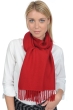 Cashmere accessori sciarpe foulard kazu200 rosso intenso 200 x 35 cm