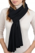 Cashmere accessori sciarpe foulard miaou nero 210 x 38 cm