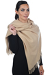 Cashmere accessori sciarpe foulard niry beige 200x90cm