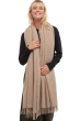 Cashmere accessori sciarpe foulard niry natural brown 200x90cm