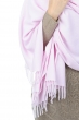 Cashmere accessori sciarpe foulard niry rosa pallido 200x90cm