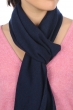 Cashmere accessori sciarpe foulard ozone blu notte 160 x 30 cm