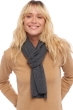 Cashmere accessori sciarpe foulard ozone dark grey 160 x 30 cm