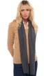 Cashmere accessori sciarpe foulard ozone dark grey 160 x 30 cm