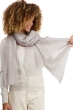 Cashmere accessori sciarpe foulard tonka grigio perla 200 cm x 120 cm