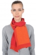 Cashmere accessori sciarpe foulard tonnerre paprika rosso rubino 180 x 24 cm