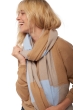 Cashmere accessori sciarpe foulard verona ciel cammello 225 x 75 cm