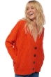Cashmere accessori valaska bloody orange 2xl