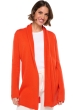 Cashmere cashmere donna cardigan fauve bloody orange xl